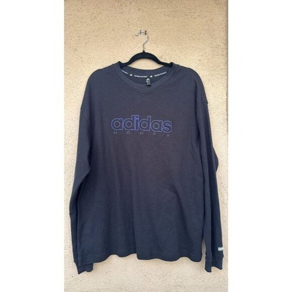 Adidas x Daniel Patrick Medium Long Sleeve Shirt Black New Designer Men's - Picture 1 of 4